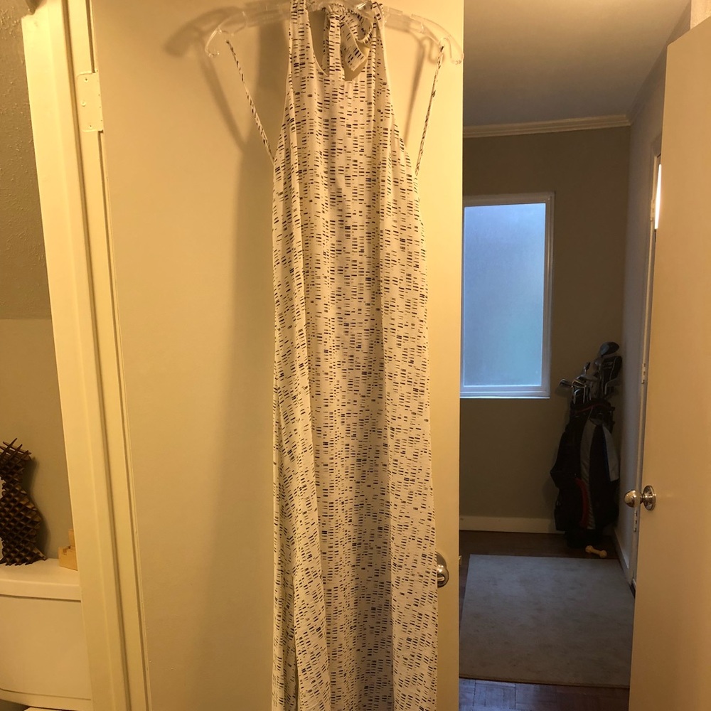 ALEXIS HALTER MAXI DRESS